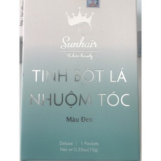 Tinh bột lá nhuộm tóc sunhair