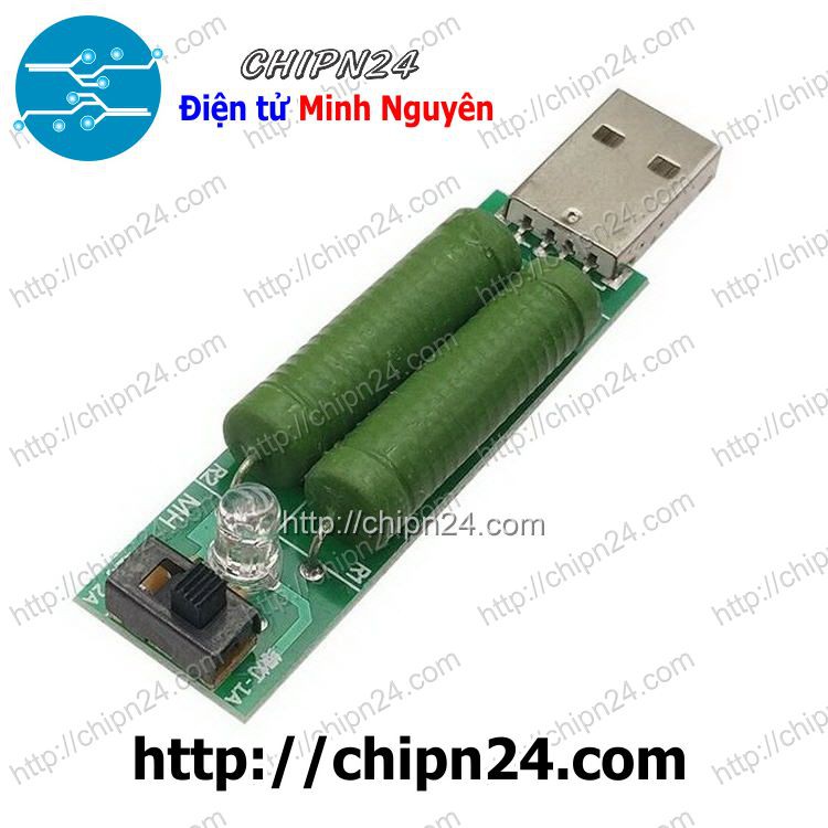 [1 CÁI] Mạch Test Dòng Cổng USB 1A, Mạch thử tải giả