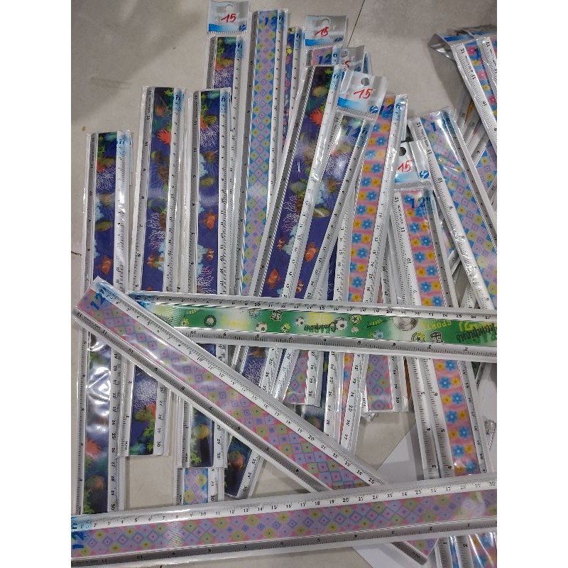Thước nhôm hoạt hình 30 cm