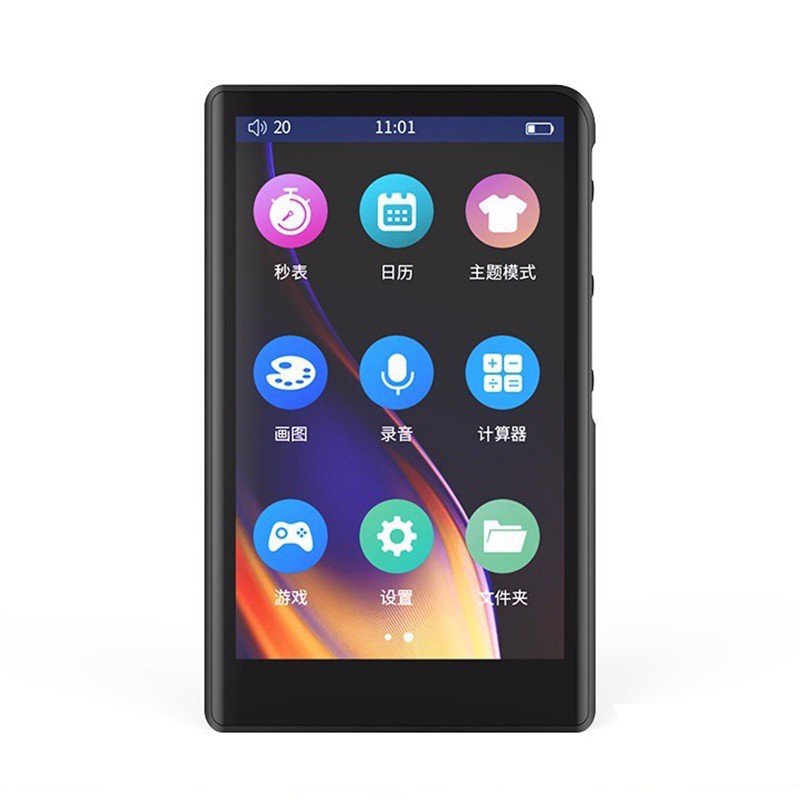 Máy Nghe Nhạc Lossless Ruizu H9, Bluetooth 5.0, Màn Hình Cảm Ứng, Xem Video Full HD, Có Loa Ngoài (16GB)