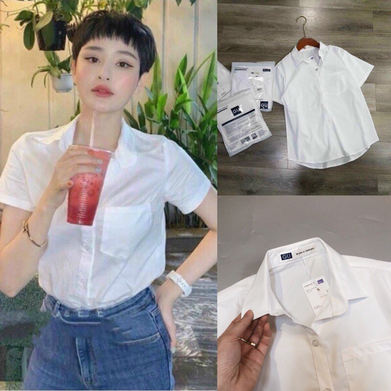 Bán sỉ áo sơ mi trắng túi hộp Hiền hồ