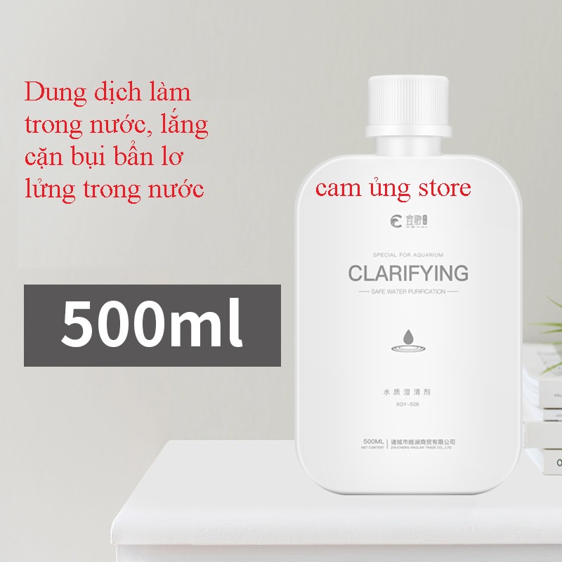 Dung dịch làm trong nước, ức chế tảo, khử clo, Vi sinh nước