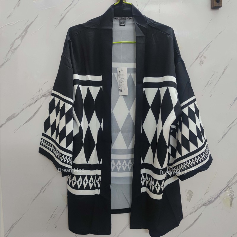 Áo Khoác Cardigan Nam Tay Ngắn Cổ Nhọn Họa Tiết Anime Tokyo Revengers | BigBuy360 - bigbuy360.vn