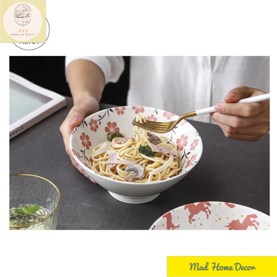 (Ảnh Thật) Tô Sứ ,Tô canh 900ml - Trắng, đen
