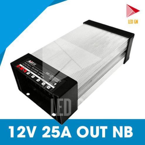 Nguồn 12V 25A 300W NB Ngoài Trời - Chống Nước TUYỆT ĐỐI - Chính Hãng NB