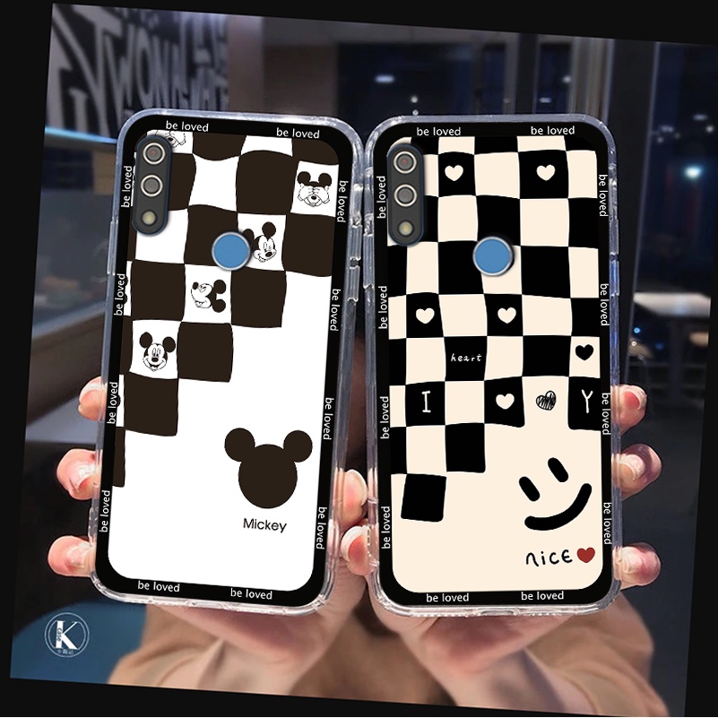 Ốp lưng Vsmart Star 3 / Star 4 / Star3 / Star4 / Star in trái tim caro cute cực đẹp mikey chất
