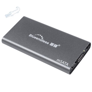 Hộp đựng thẻ chuyển đổi usb 3.0 sang micro- usb msata ssd