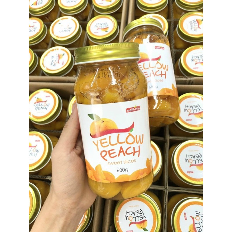 ĐÀO NGÂM HÀN QUỐC 680G ( ĐÀO VÀNG NONGWOO)