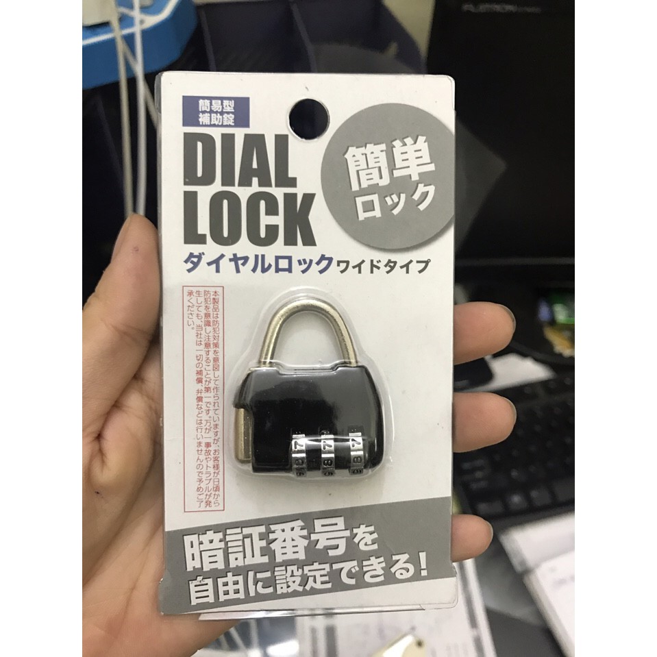 Khóa số vali Dial Lock