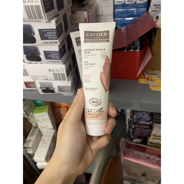 Mặt nạ đất sét Cattier 100ml hàng Nội địa Pháp