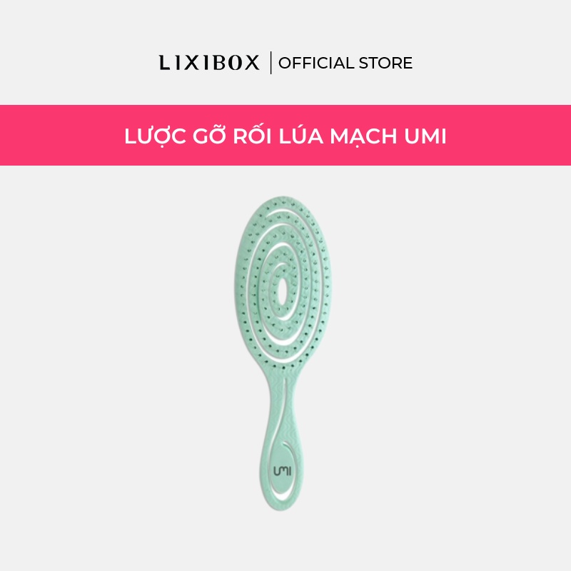 Lược Gỡ Rối Lúa Mạch Umi Natural Wheat Straw Detangling Hairbrush