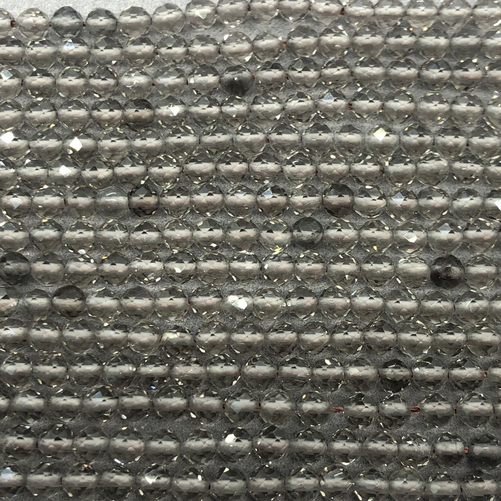 Chuỗi Hạt Đá Obsidian Tự Nhiên 2 / 3 / 4mm