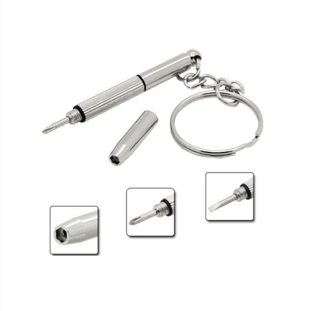 Tua Vít Mini 3 Trong 1 Sửa Mắt Kính, Đồng Hồ