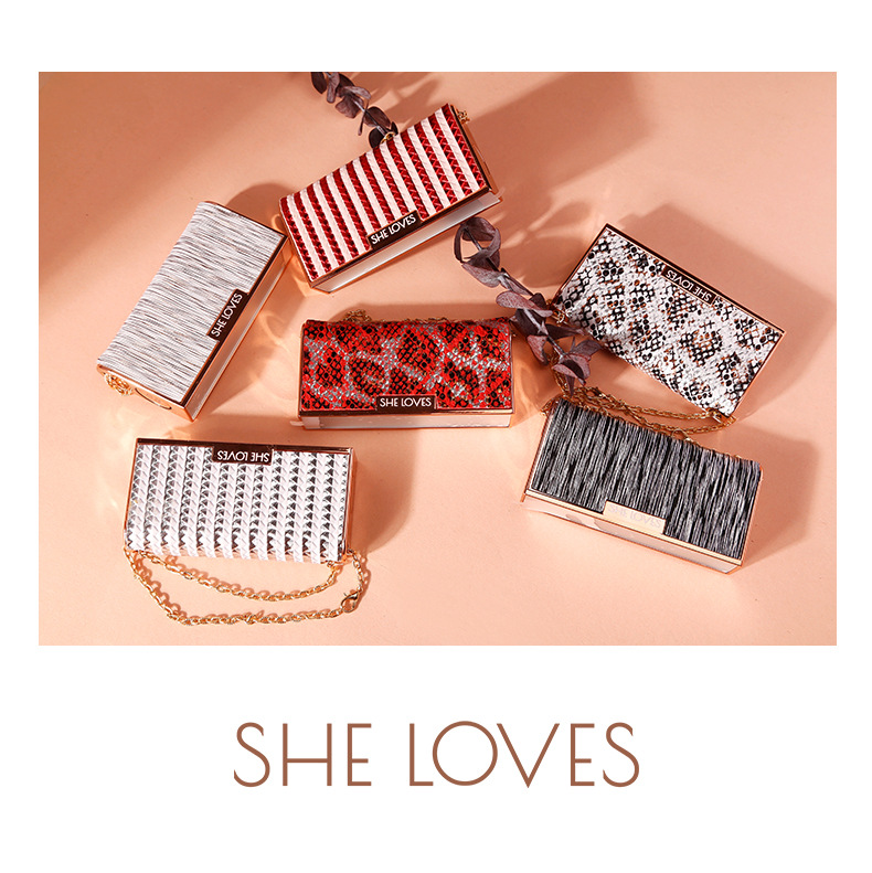 [Hàng mới về] Son môi SHELOVES thiết kế kiểu túi xách xinh xắn 6 màu tùy chọn