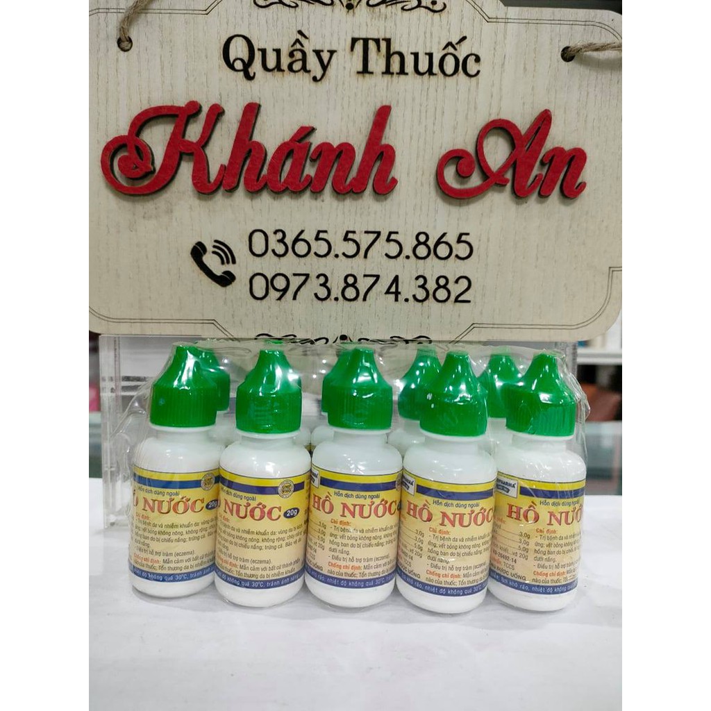 Dung dịch hồ nước bôi