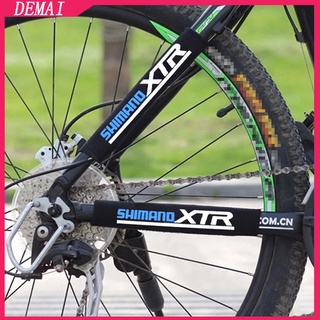 Tấm siêu nhẹ cho phuộc sau bảo vệ khung xích xe đạp MTB màu đen