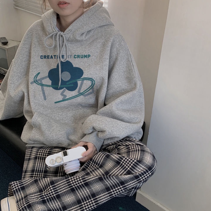 Áo Khoác Hoodie Dày Dặn Phong Cách Hàn Quốc Thời Trang Cho Nữ