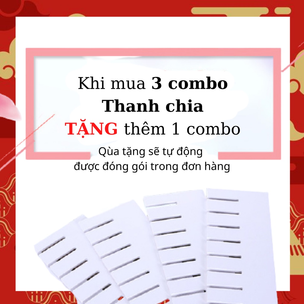 Bộ Thanh Chia Ngăn Tủ HOMEBODY Có Thể Điều Chỉnh Giúp Đồ Bếp, Đồ Trang Điểm, Quần Áo Lót Ngăn Nắp