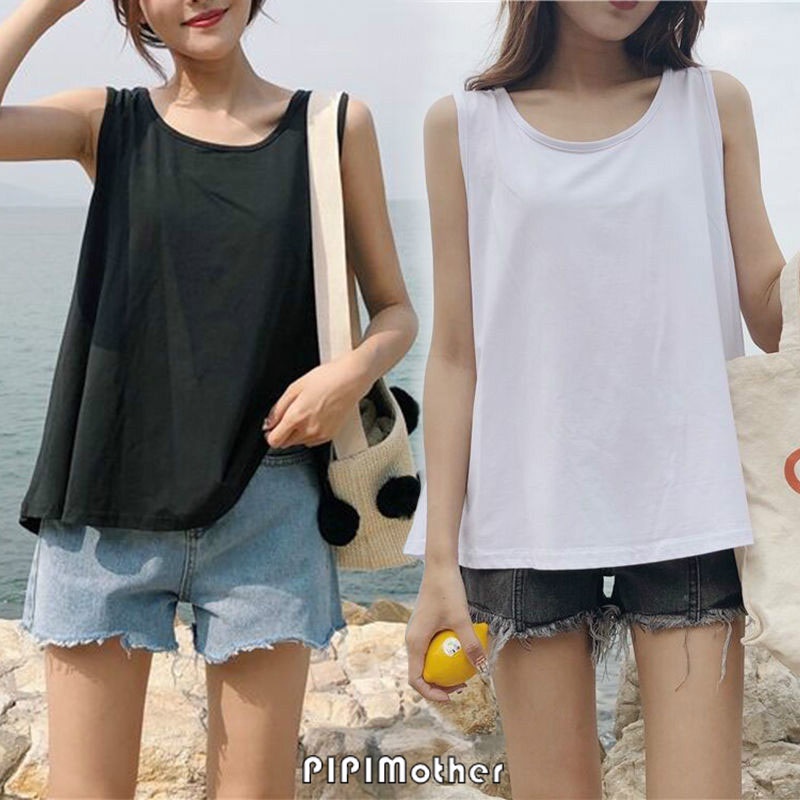 Áo Thể Thao Sát Nách Dáng Rộng Cỡ Lớn Thời Trang Cho Nữ