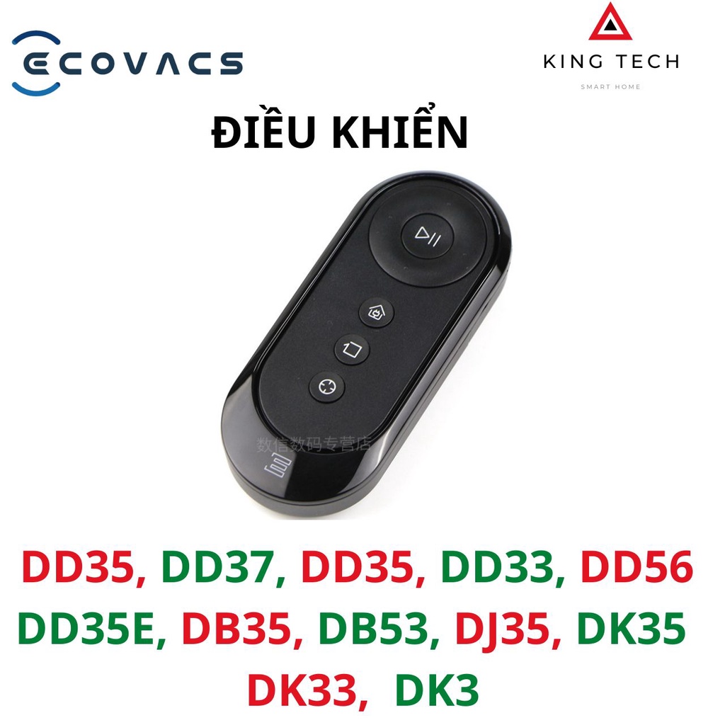 ĐIỀU KHIỂN ( REMOTE) ROBOT HÚT BỤI ECOVACS DD35 DD37 DD35 , DD33 , DD56 , DD35E , DB35 , DB53 , DJ35
