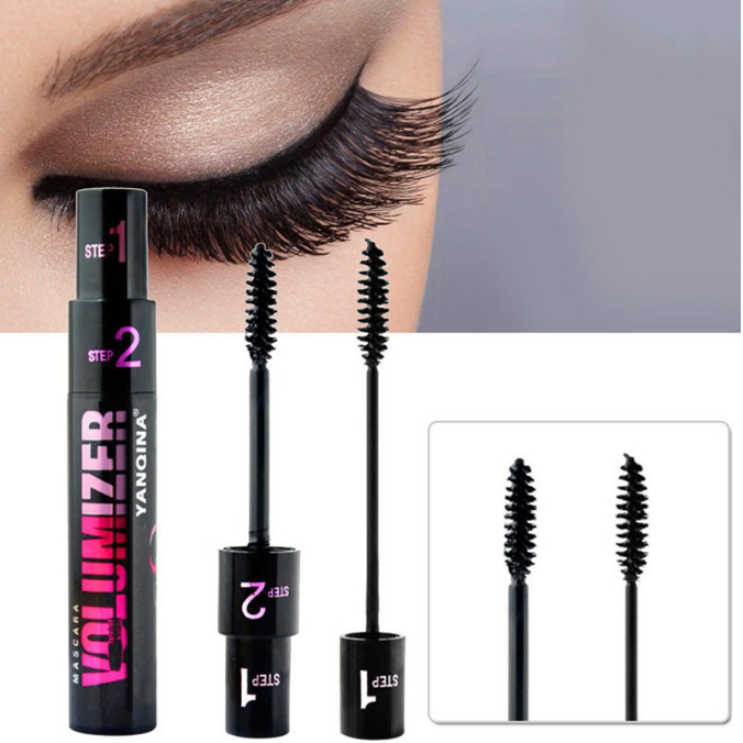 [Hàng mới về] Mascara chuốt mi cong dày và dài hiệu ứng kép chống nước lâu trôi không nhòe | BigBuy360 - bigbuy360.vn