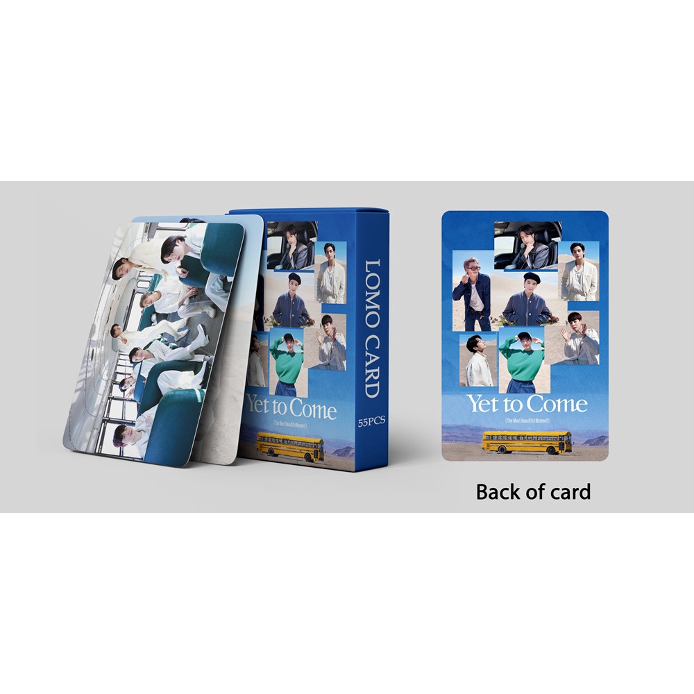 Hộp 55 Ảnh Thẻ LOMO Nhóm Nhạc BTS 2022