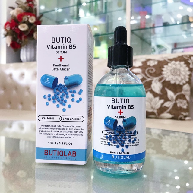 SERUM VITAMIN B5 ButiQ, tinh chất vitamin b5 CHÍNH HÃNG PHIÊN BẢN MỚI hàn quốc