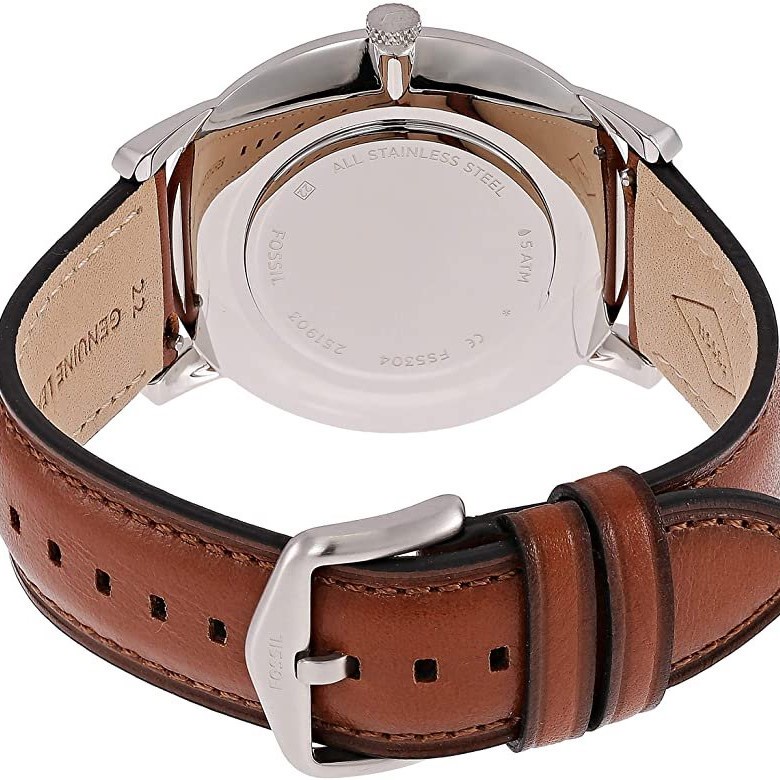[ ĐẶC BIỆT 18-29.07 - VOUCHER 10%] - Đồng hồ Nam Fossil dây da FS5304