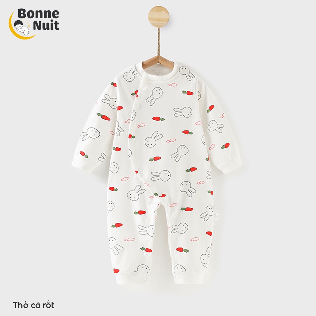 Body dài tay cho bé 🤩 Bộ dài tay sơ sinh cúc bấm  Giá sốc  Bodysuit Colorful siêu xinh cho bé 100% cotton