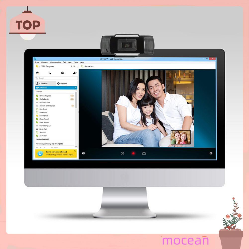 Webcam Mocean Độ Phân Giải Cao Cổng Usb Có Độ Phân Giải Cao Cho Live Online