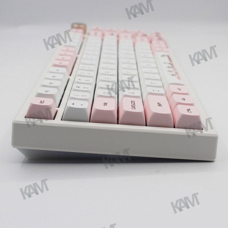 Kam XDA Keycaps PBT Thăng hoa 138 Phím Phô mai dễ thương Đèn nền mèo làm thủ công Keycaps thủ công cho 108/104/100/98/87/84/68/61 Phím ikbcc RK61 GMMK Pro Bàn phím cơ Cherry Mx Switch DYE-SUBB