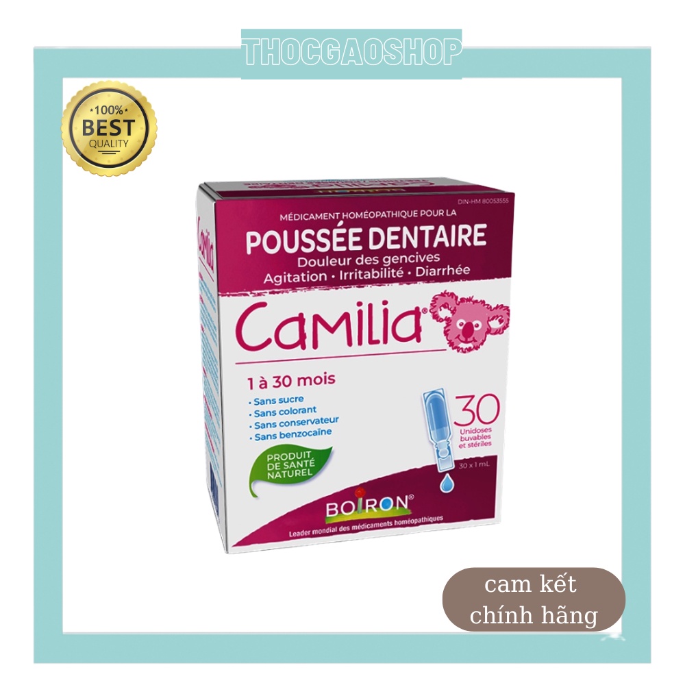 Muối uống giảm đau răng Camilia cho bé THOCGAOSHOP8989