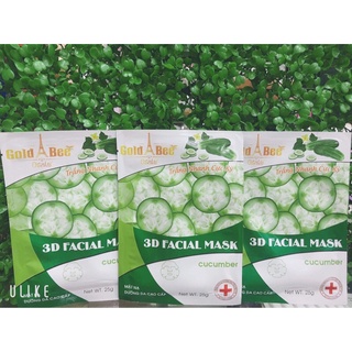 Combo 3 miếng mặt nạ dưa leo