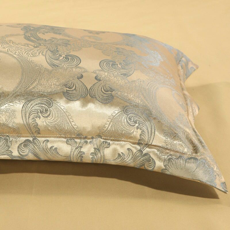 Vỏ gối bằng lụa satin và lụa lạnh thời trang kích thước 48x74cm cho mùa hè