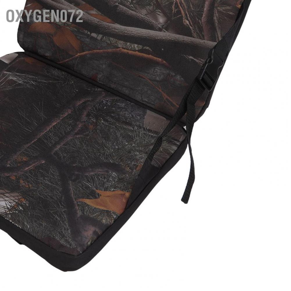 Oxygen072 Kneeling Pad Foldable Thickened Soft Foam Kneeler Sit Cushion with Backrest for Gardening Camping Fishing