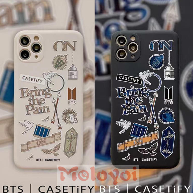 Ốp Lưng In Chữ Bts Cá Tính Cho Oppo A12 A5 A9 2020 A94 A52 A72 A92 Reno 5 5f 4 4f 4lite A31 2020 A53 2020 A7 A5S A11K F19Pro A3S A12E A93 F17Pro Bt21