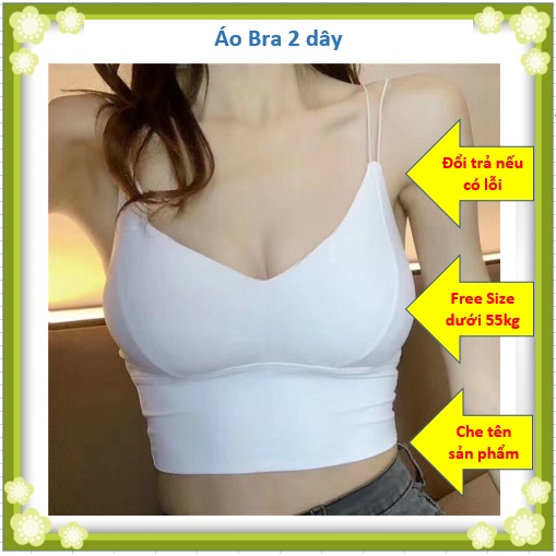 Áo bra 💖 Freeship từ 50k 💖 Áo bra Size dưới 44-56kg
