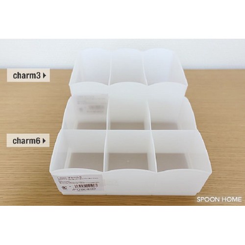 Hộp đựng vật dụng, tất, đồ lót 6 ngăn NHẬT BẢN