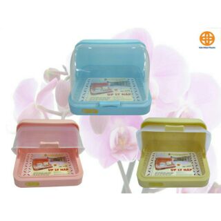 Giá Úp Bình Sữa Có Nắp Nhựa Việt Nhật No 1355 - Khay Úp Ly Cốc Việt Nhật