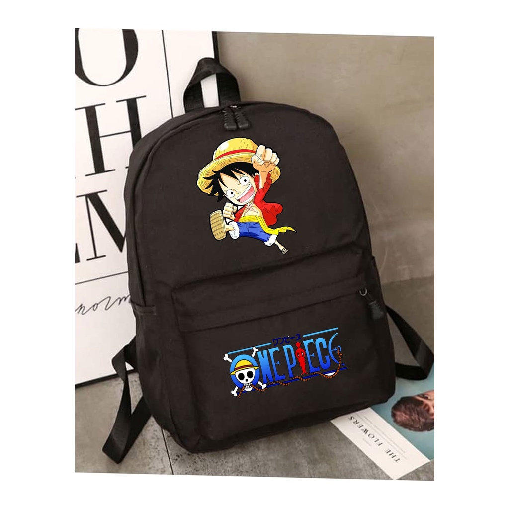 Balo One Piece cho học sinh cấp 1 💟 FREESHIP 💟 Cặp anime One piece Luffy dành cho cả nam và nữ