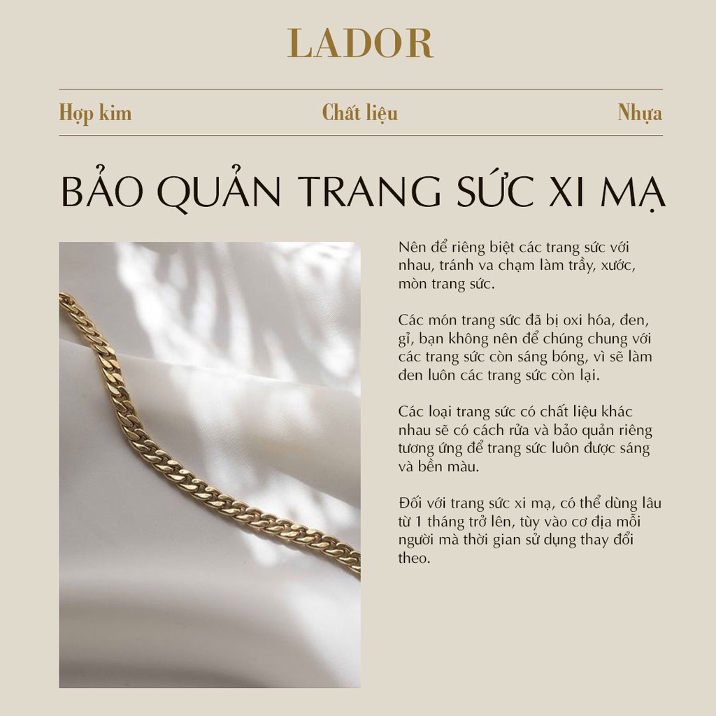 - D'or Necklet - Bộ dây chuyền tầng xu Sin