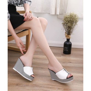 Dép đế xuồng 7cm cho nữ 6745