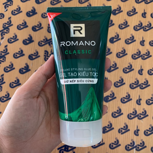 Gel tạo kiểu tóc ROMANO Classic 150g