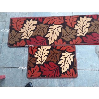 Bộ 02 thảm nhà bếp cao cấp (40 x 60 và 40 x 120 cm)