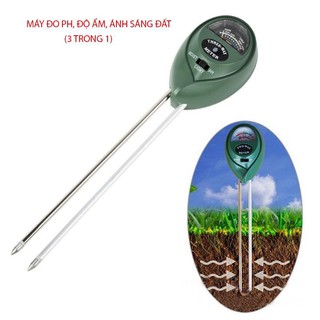 Máy đo ph đất đa năng, đo độ ẩm, ánh sáng HT9