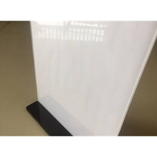 KHUNG MENU ĐẾ ĐEN A5 ĐỨNG