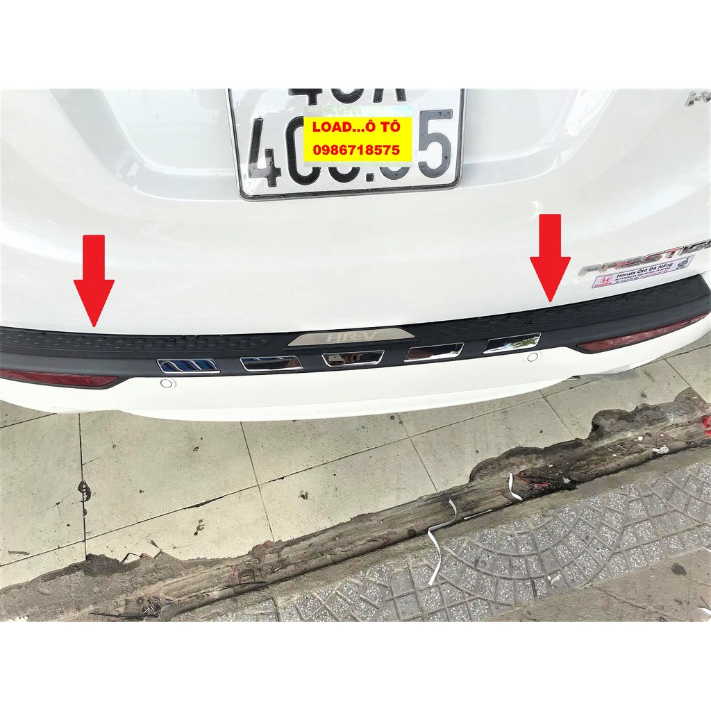 Chống Trầy Cốp Ngoài Xe Honda HRV 2018-2021 Nhựa Đen Cao Cấp