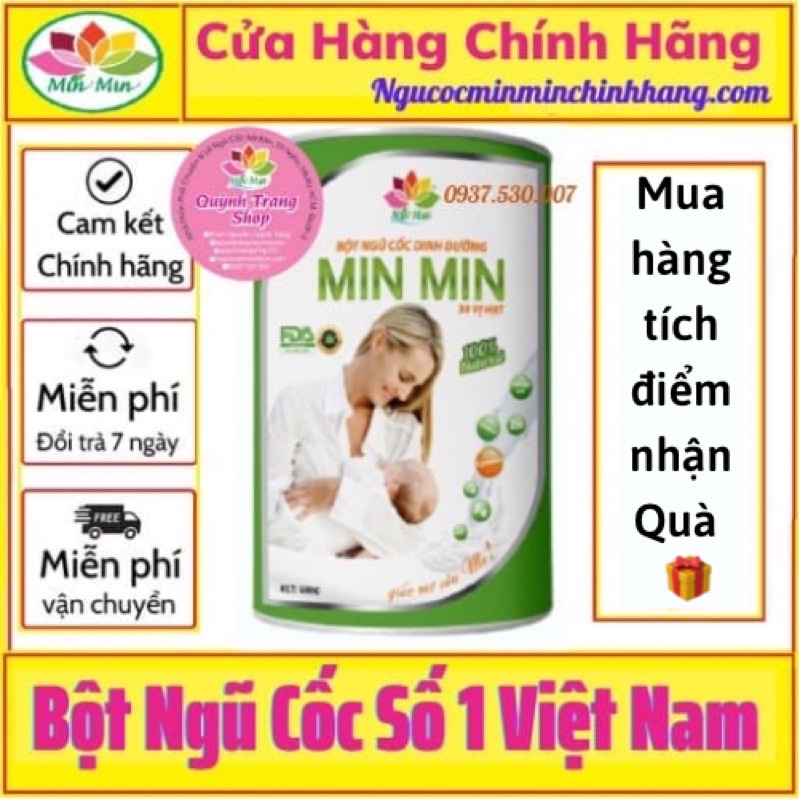 [MIỄN SHIP] Ngũ Cốc Lợi Sữa MinMin 30vị Hạt Chuyên Biệt Cho Mẹ Sau Sanh. thumbnail