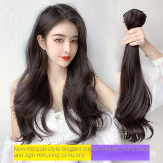 Tóc giả nối dài Jinkaili kiểu xoăn bồng bềnh thời trang cho nữ