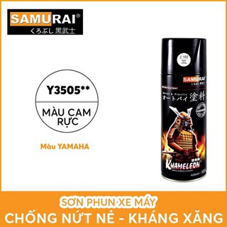 Sơn Samurai màu đỏ cam Y3505**